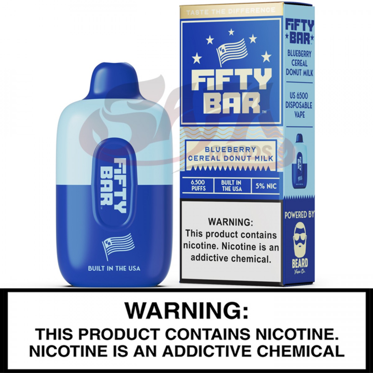 Fifty Bar - 6,500 Puff Disposable Vapes [10PC]